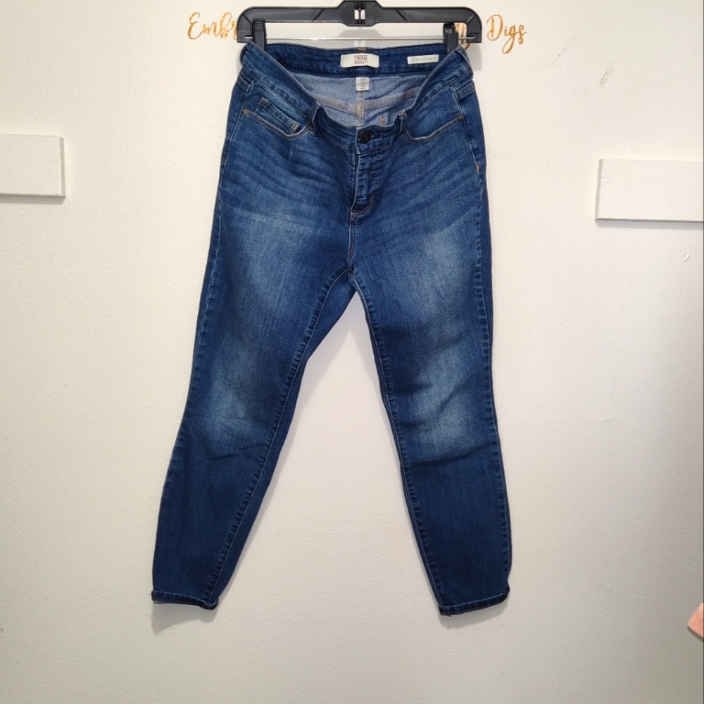Vintage American Blues Boho Skinny Ankle Size 8